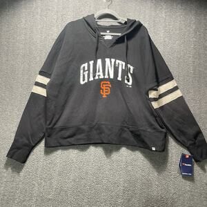 Fanatics San Francisco Giants Baseball Hoodie Womens XXL 2XL MLB Black Comfy NWT